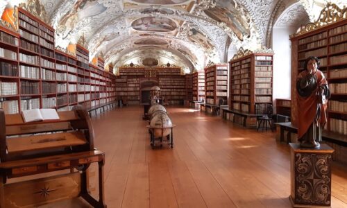 Barokní knihovny Strahovského kláštera